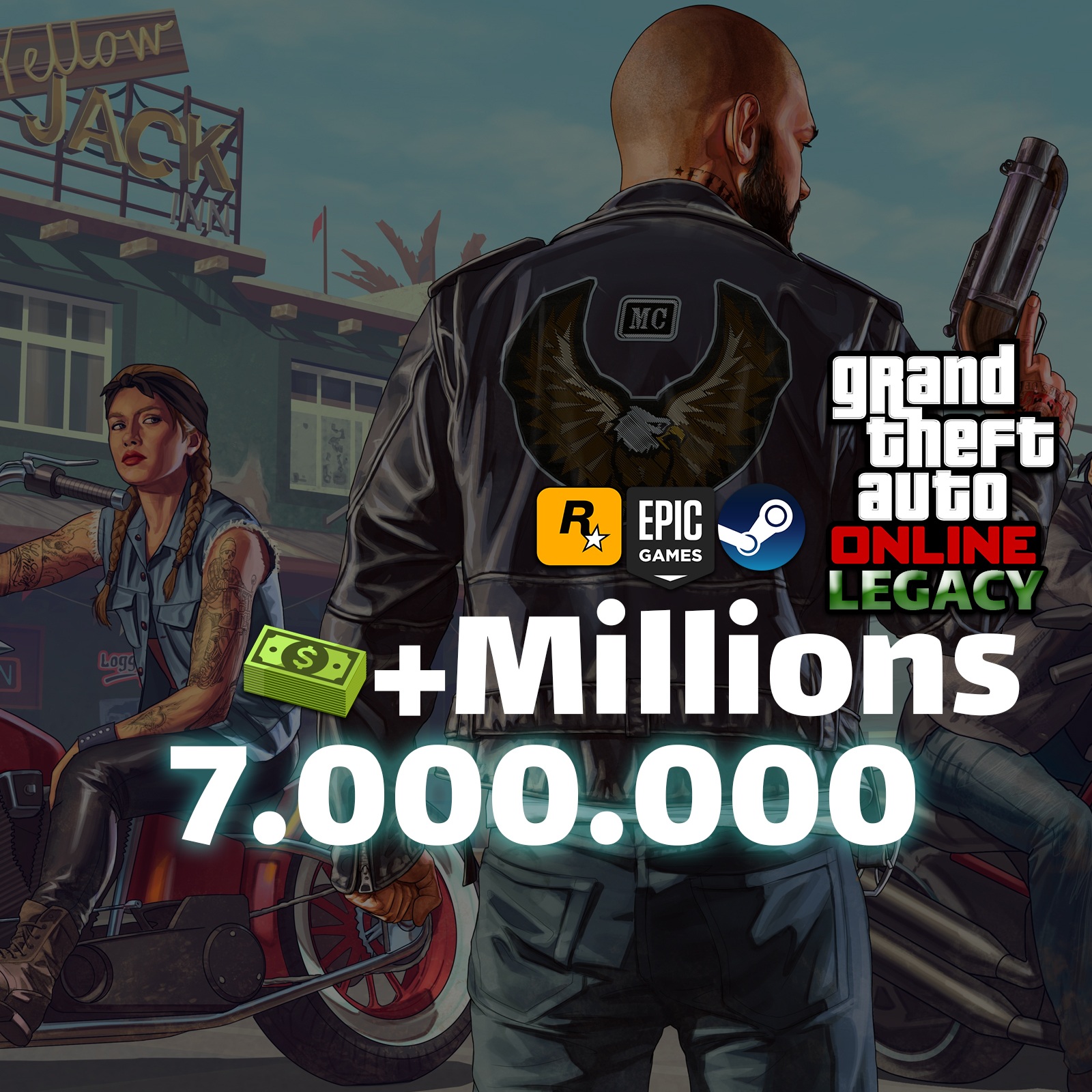 Cash : 7 Millions [L]