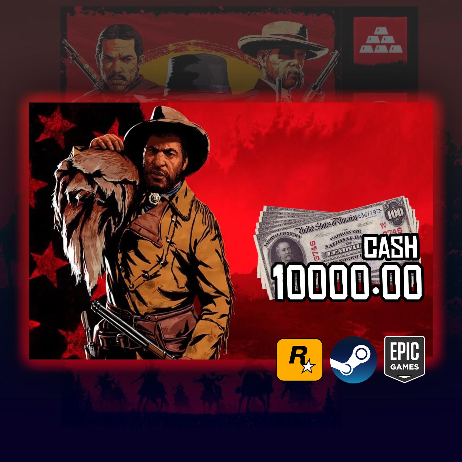 Cash : 10,000$