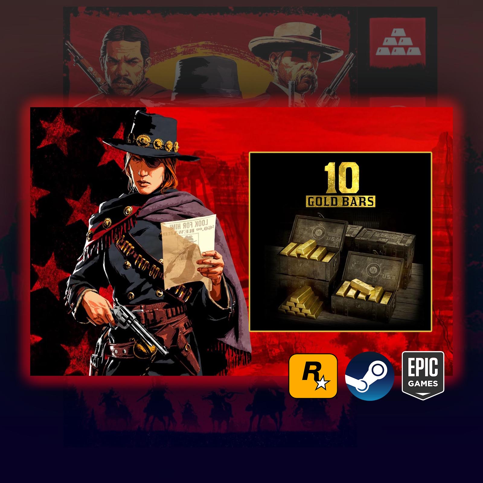 Gold : 10 Gold