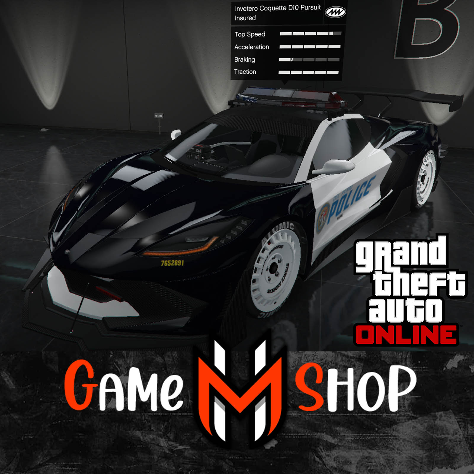 Car : Police D10 Pursuit [L]