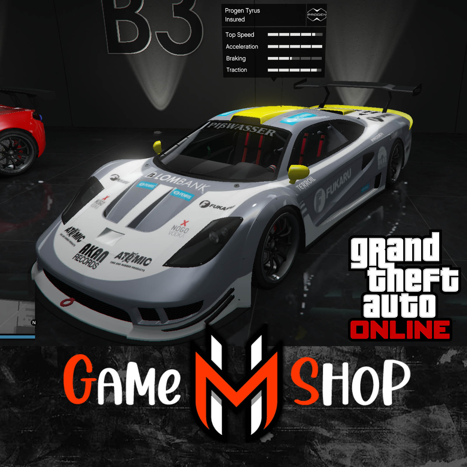 Car : Progen Tyrus [L]