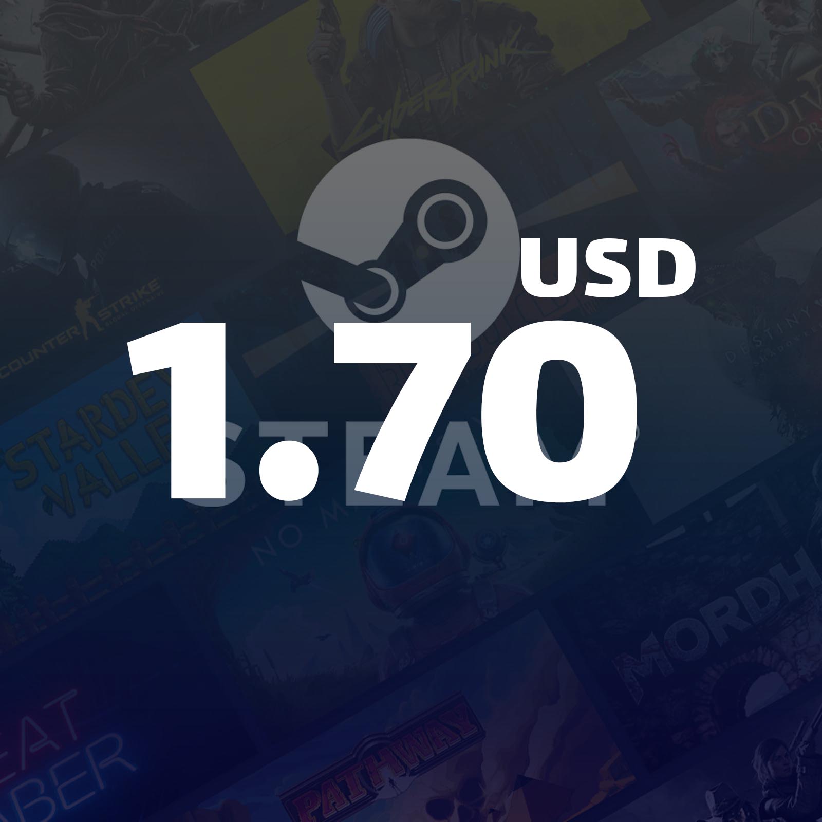 Gift Code Steam : 1.70 USD