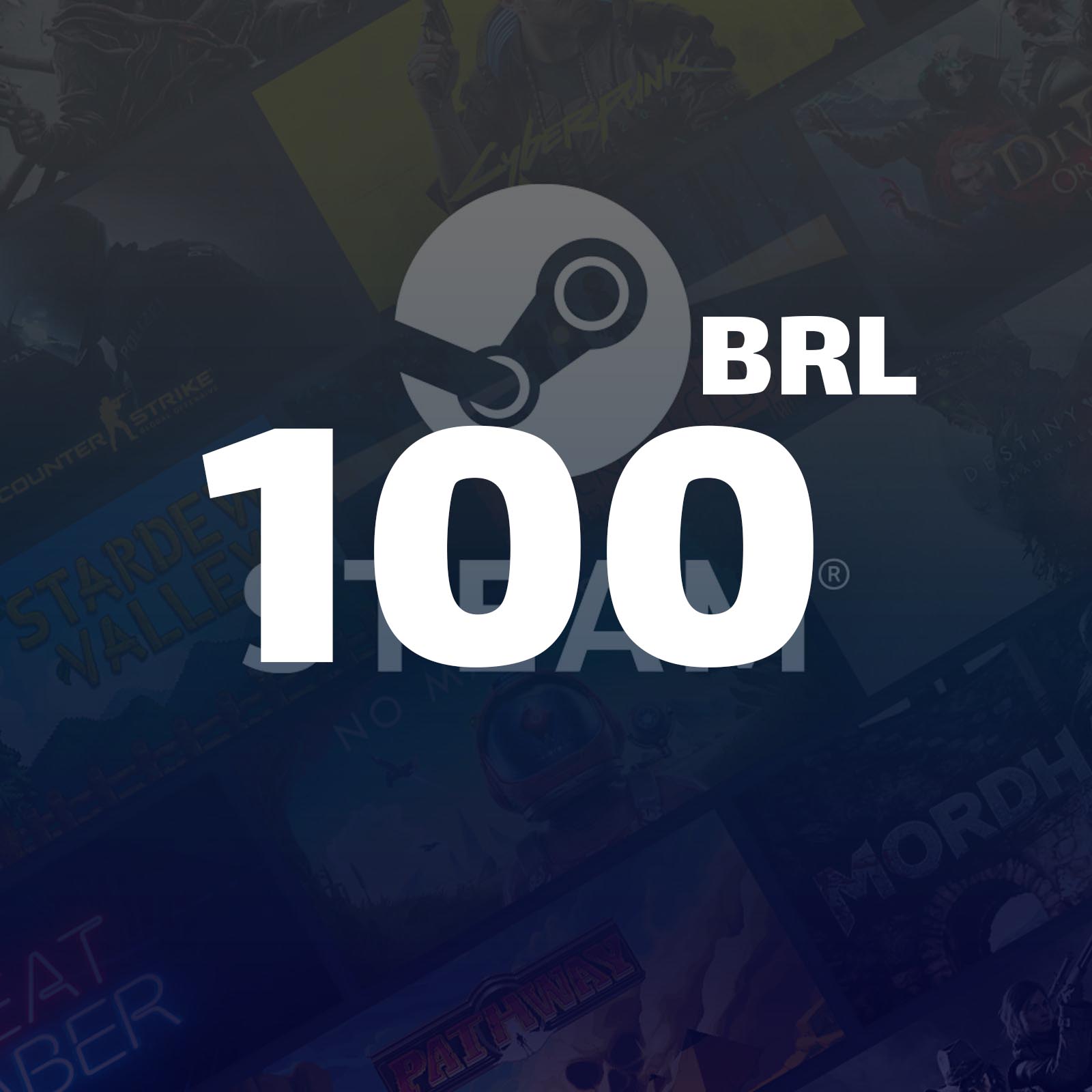 Gift Code Steam : 100 BRL