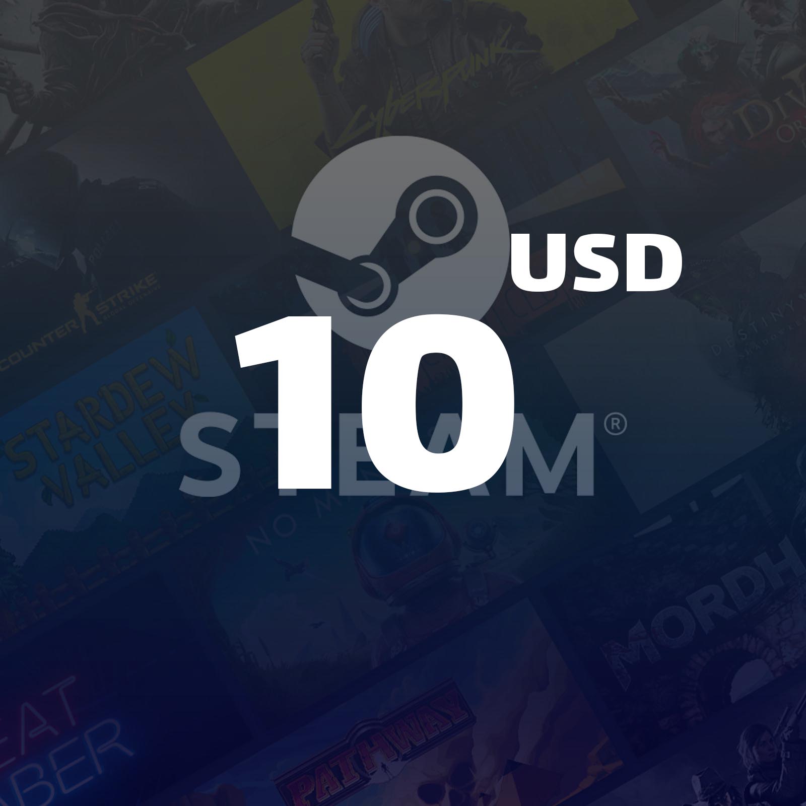 Gift Code Steam : 10 USD