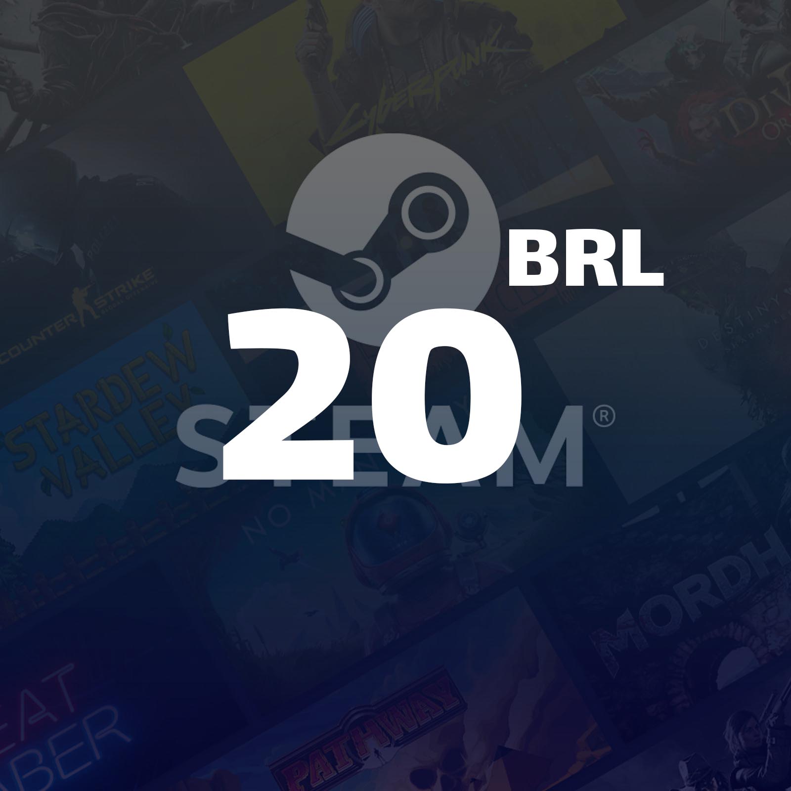 Gift Code Steam : 20 BRL
