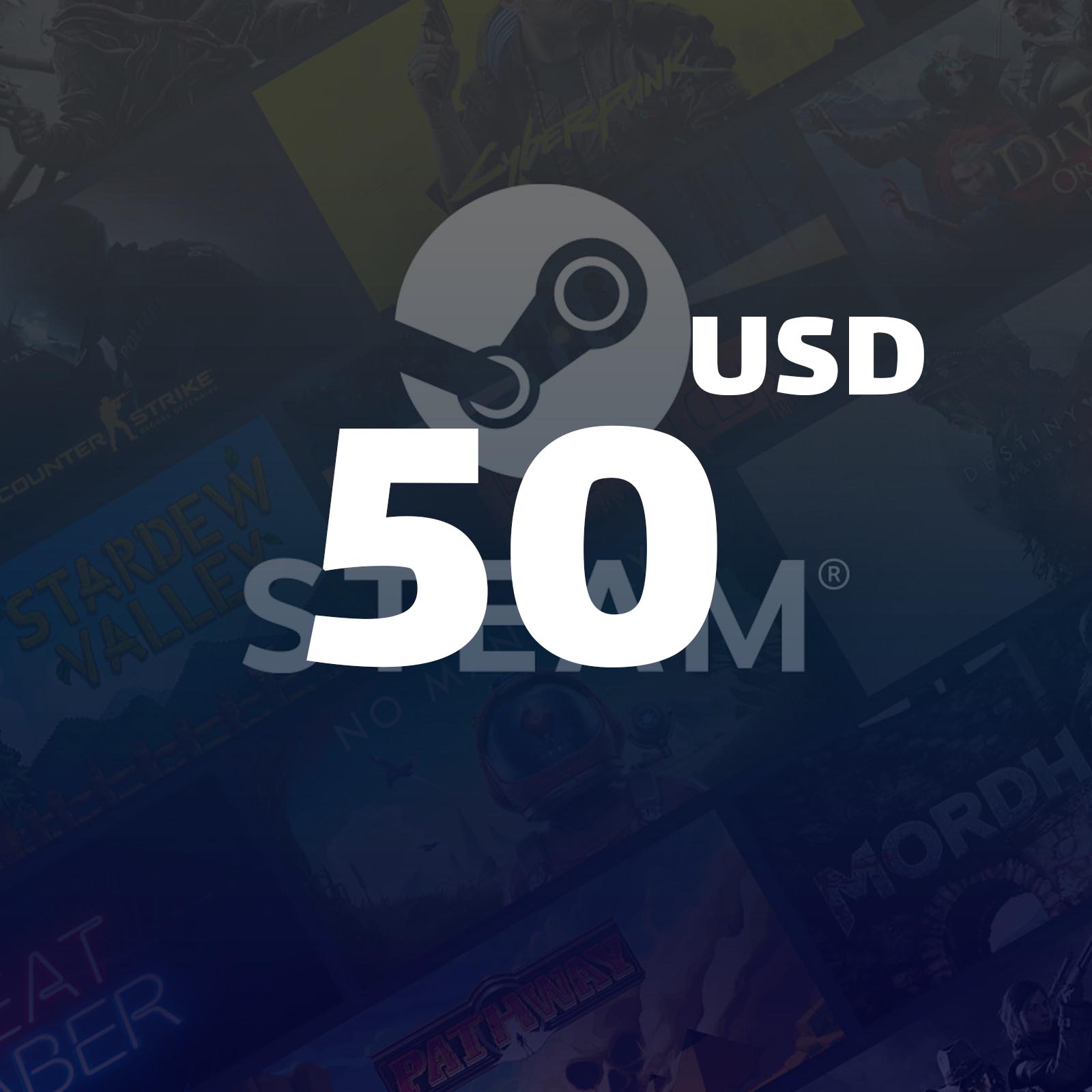 Gift Code Steam : 50 USD